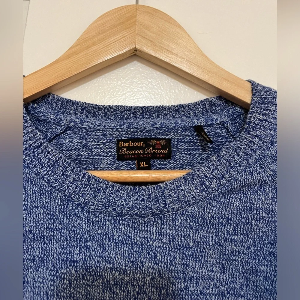 Barbour 100% cotton crewneck sweater